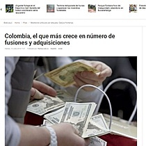 Colombia, el que ms crece en nmero de fusiones y adquisiciones